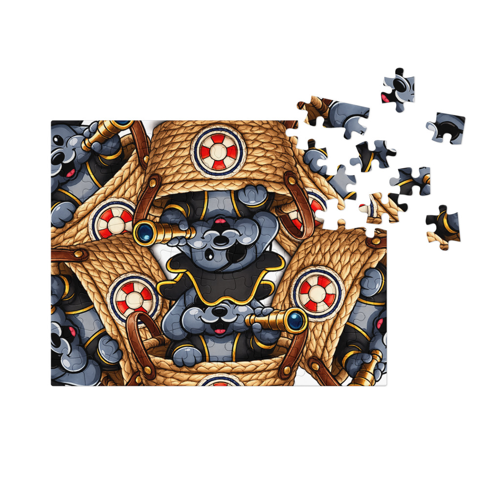 Yotmerch Jigsaw Puzzle with Tin