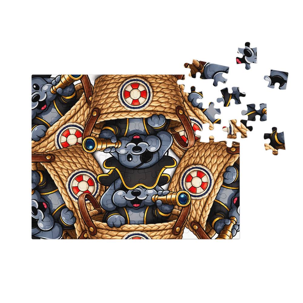 Yotmerch Jigsaw Puzzle with Tin